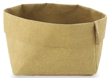 Brottasche 12x12x9cm, beige