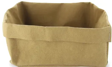 Brottasche 20x20x9cm, beige