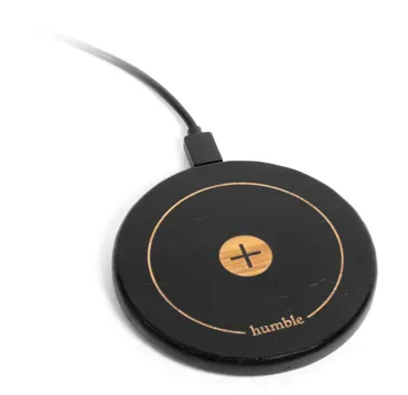 Wireless Ladegerät mit 1 Dock schwarz D12cm