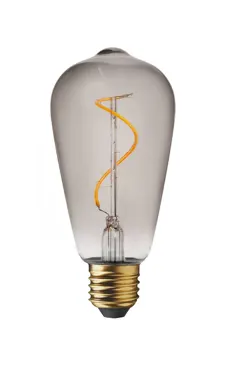 One Ersatzleuchtmittel Glühbirne ST64 smoked