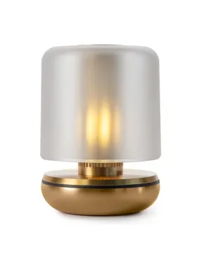 Firefly Tischlampe frosted 11.8x8.6cm gold