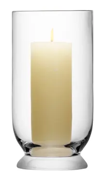 Terrace Sturmlaterne H30cm transparent