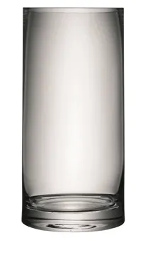 Column Vase/Kerzenhalter D17cm H36cm transparent