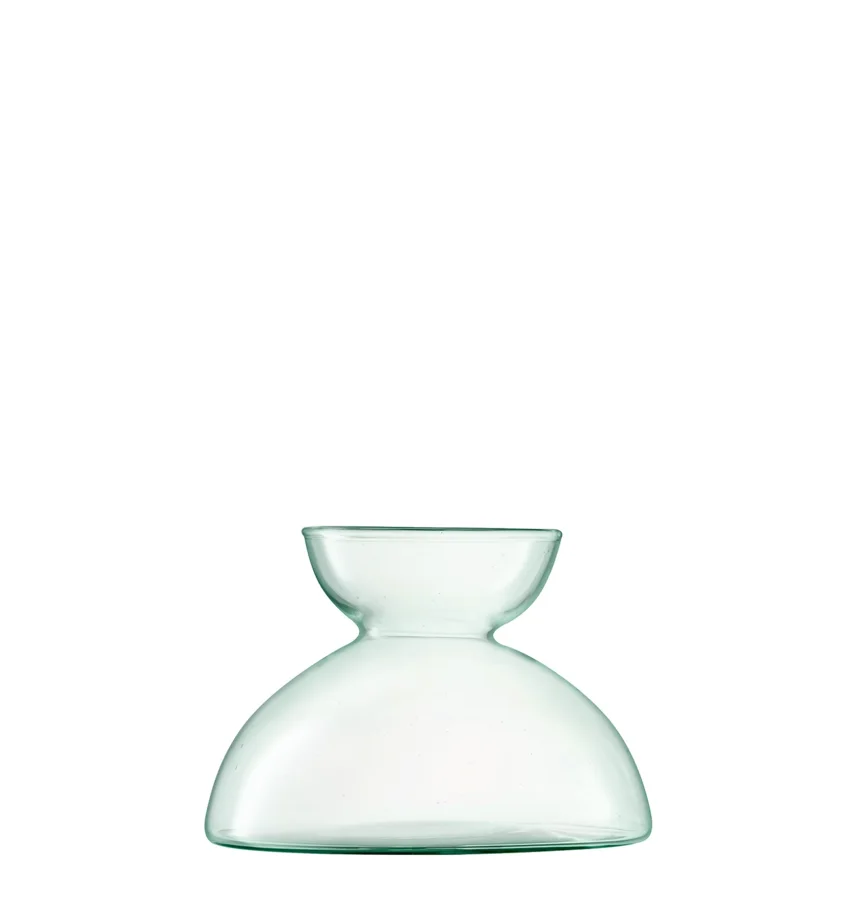Canopy Vase H9.5cm recycletes Glas