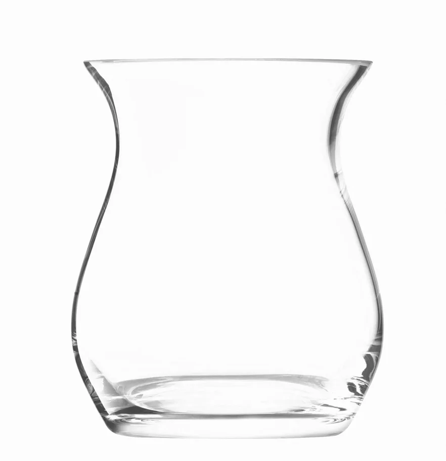 Flower Flared Vase für Bouquet H23cm transparent
