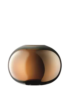 Epoque Vase H18cm bernstein lüster