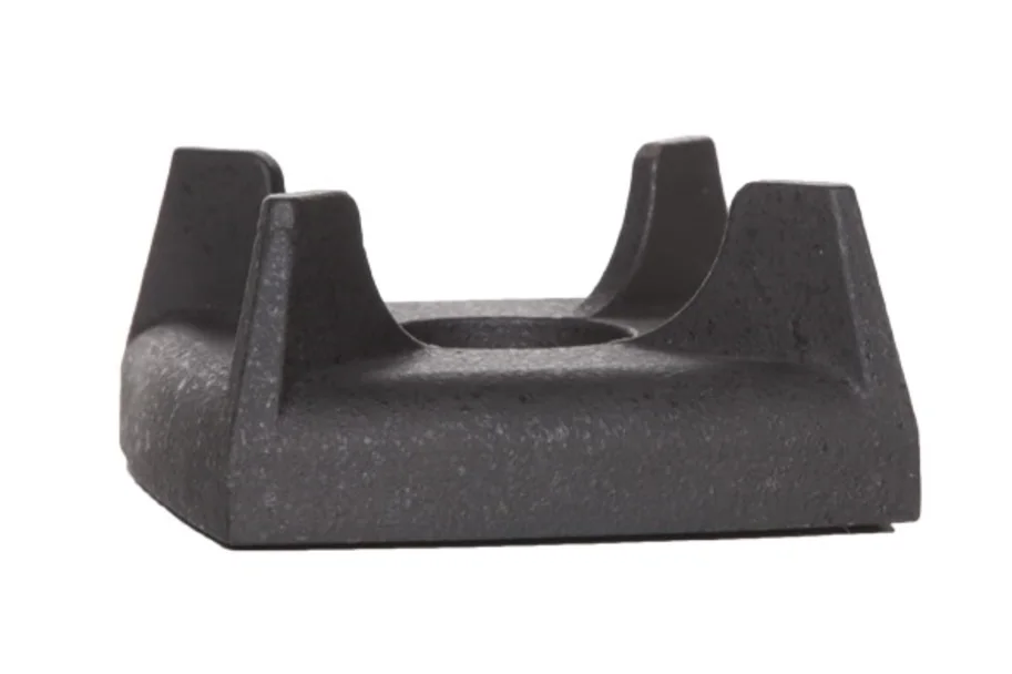 Rechaud Gusseisen schwarz, D 11cm
