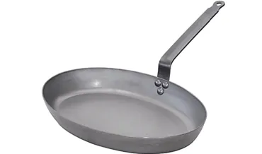 CARBONE PLUS Fischpfanne oval D:36cm Induktion