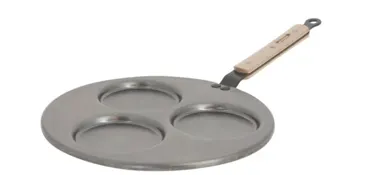 MINERAL B BOIS Blinipfanne 27cm für 3 Blinis à 10cm