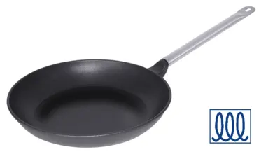 Aluguss-Pfanne 36 cm Lyoneser Form, induktionsfähig mi