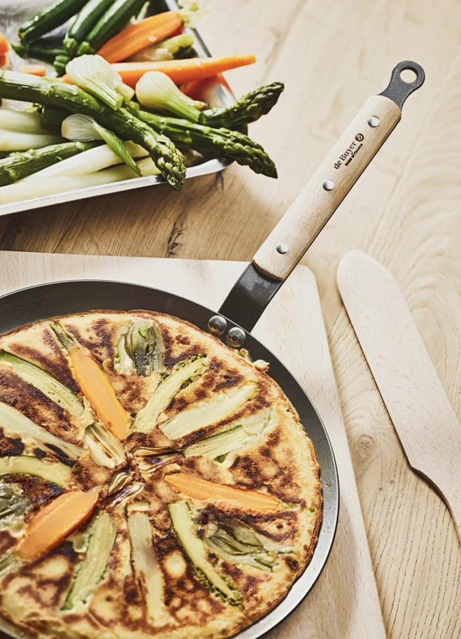 MINERAL B BOIS Crêpe Pfanne 24cm