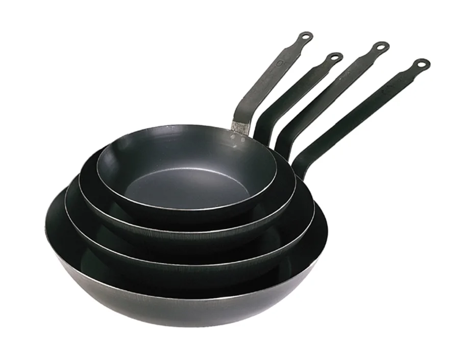 La Lyonnaise Bratpfanne D30cm Blaustahl
