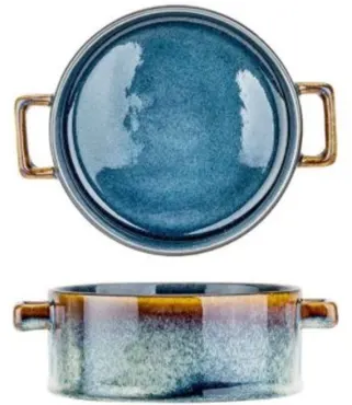 Quintana blue Suppentopf, D 13x5.5cm - 45cl