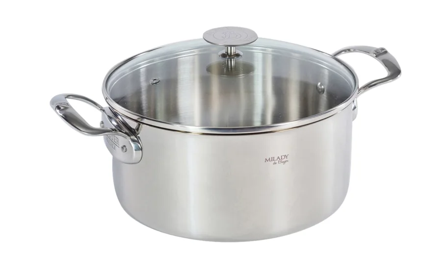 MILADY Bratentopf D:24cm mit Deckel
