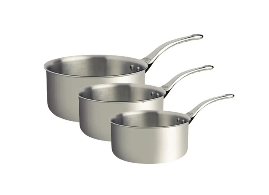 3er Set AFFINITY Stielkasserolle D:16,18,20cm Induktion
