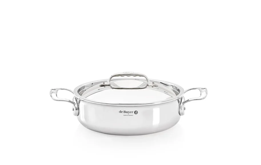 AFFINITY Bratentopf tief D:24cm inkl. Deckel Induktion