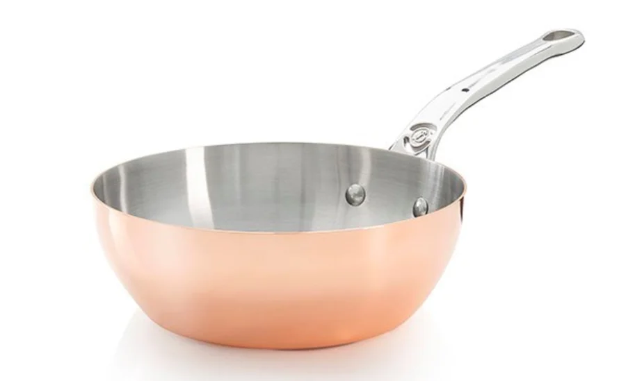 PRIMA MATERA Sauteuse konisch KupferEdelst. D:20cmIndukt.