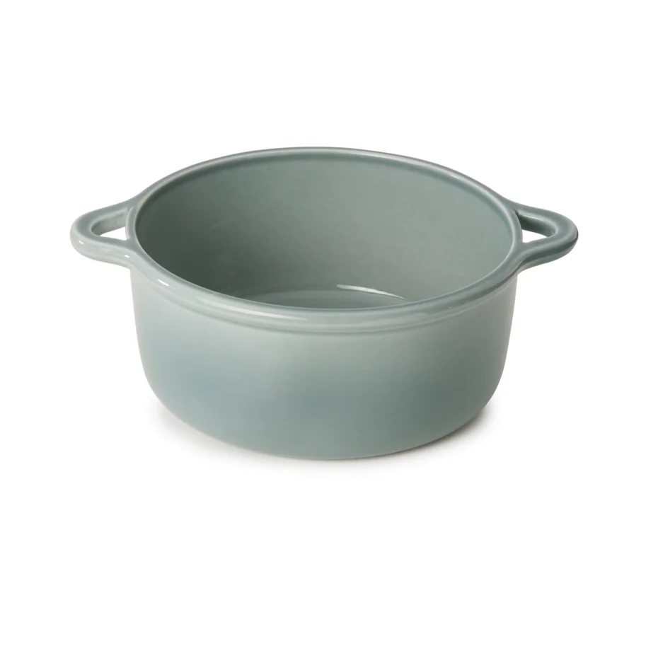 Bombance Ofenkasserolle D22cm wolkengrau ohne Deckel
