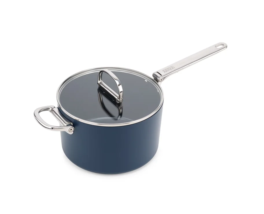 Space Stielkasserolle D23cm Griff klappbar mit Deckel