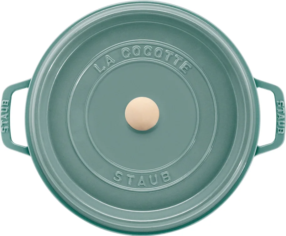 Cocotte 28cm, rund, Eucalyptus, Gusseisen 6.7l