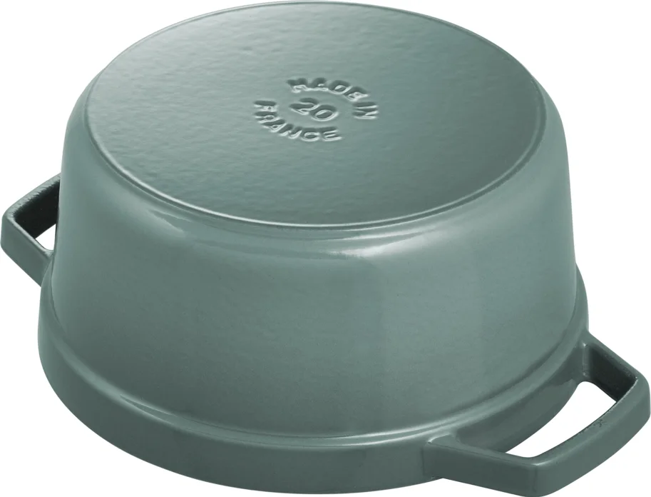 Cocotte 20cm, rund, Eucalyptus, Gusseisen 2.2l