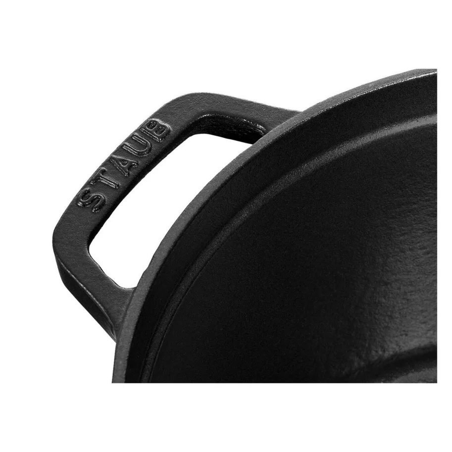 La Cocotte Cocotte hoch, 24cm Schwarz 4.7l