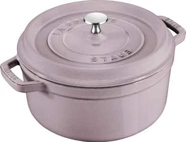 Cocotte 24cm, rund, Kirschblüte, Gusseisen 3.7l