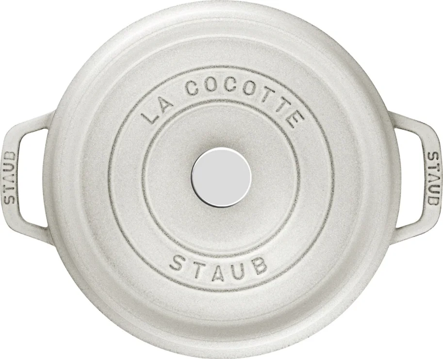 Cocotte 18cm, rund, Weisser Trüffel, Gusseisen 1.7l