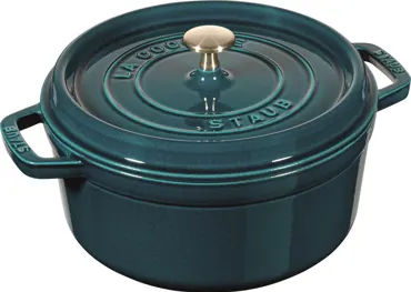 Cocotte 24cm, rund, La Mer, Gusseisen 3.7l