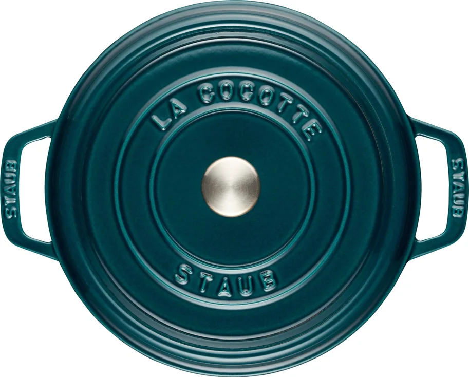 Cocotte 24cm, rund, La Mer, Gusseisen 3.7l