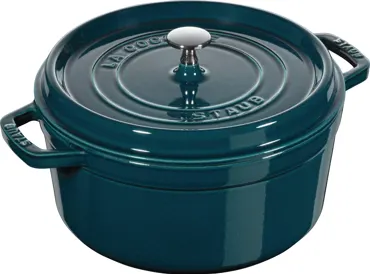 Cocotte 26cm, rund, La Mer, Gusseisen 5.25l