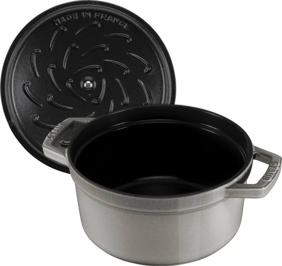 Cocotte 28cm, rund, Graphit-Grau, Gusseisen 6.7l