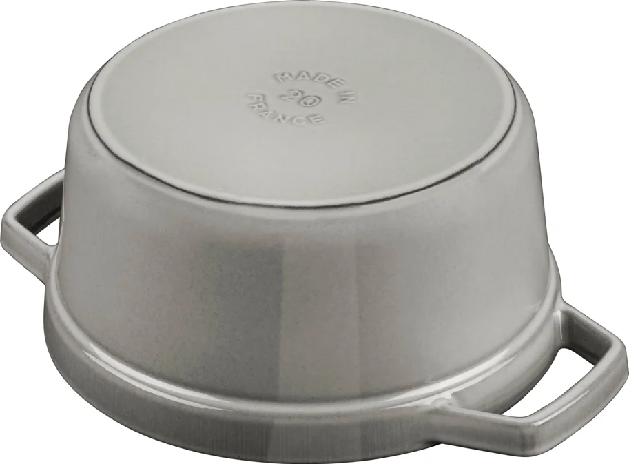 Cocotte 28cm, rund, Graphit-Grau, Gusseisen 6.7l