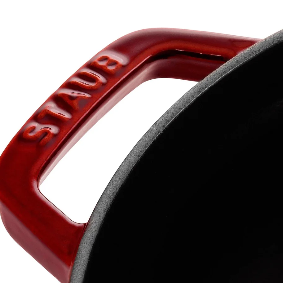 Cocotte 26cm, rund, Grenadine-Rot, Gusseisen 5.25l