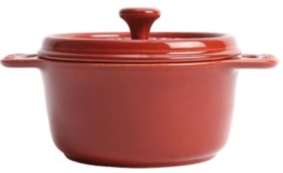 Cocotte 28cm, rund, Grenadine-Rot, Gusseisen 6.7l