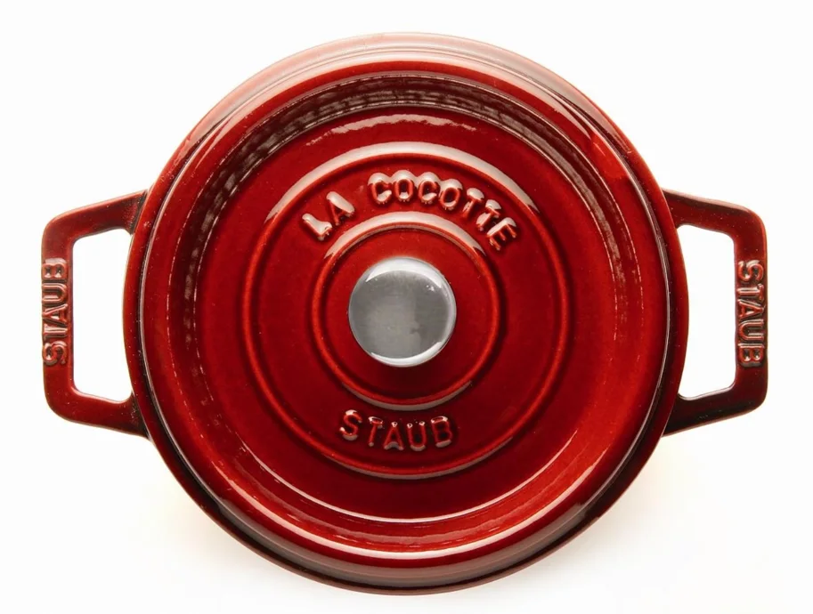 Cocotte 28cm, rund, Grenadine-Rot, Gusseisen 6.7l