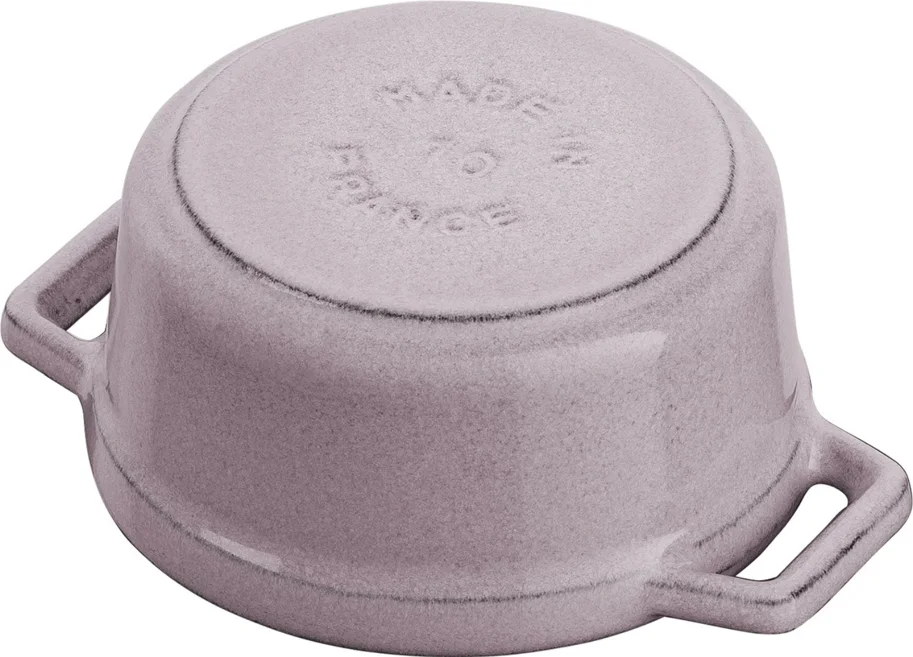 Mini Cocotte 10cm, rund, Kirschblüte, Gusseisen 0.25l