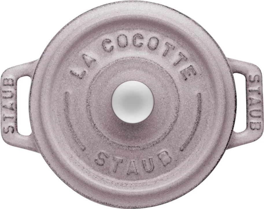 Mini Cocotte 10cm, rund, Kirschblüte, Gusseisen 0.25l
