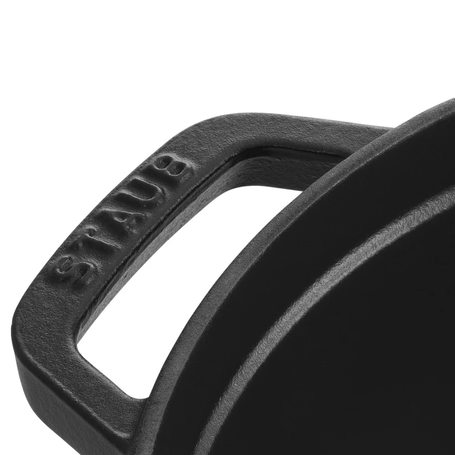 Cocotte 41cm, oval, Schwarz, Gusseisen 12.0l