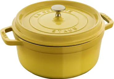 Cocotte 28cm, rund, Citron, Gusseisen 6.7l