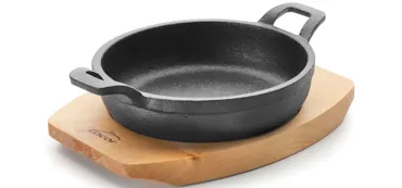 Magma Bratentopf rund D15.5cm inkl Servierbrett