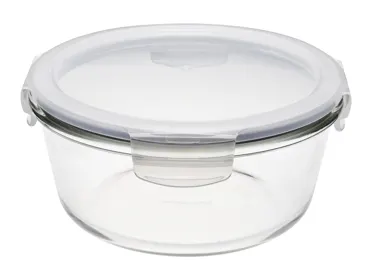 Ofenglas Behälter mit Deckel rund 0.95lt D18cm H8.2cm