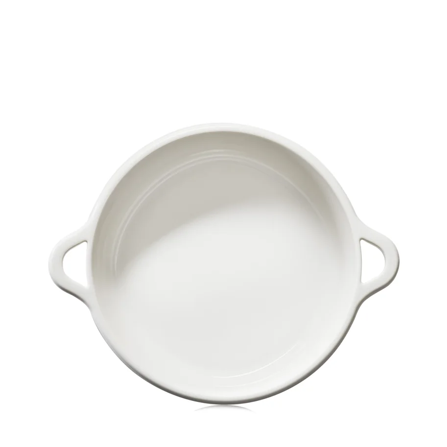 Bombance Auflaufform rund D31cm alabaster weiss