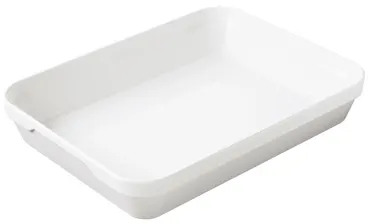 Auflaufform rechteckig tief, 40x29.5x6.5cm, 4.6 l, weiss