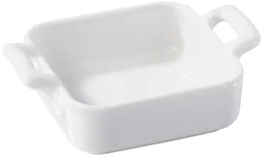 Schälchen quadratisch tief, 7cm, weiss