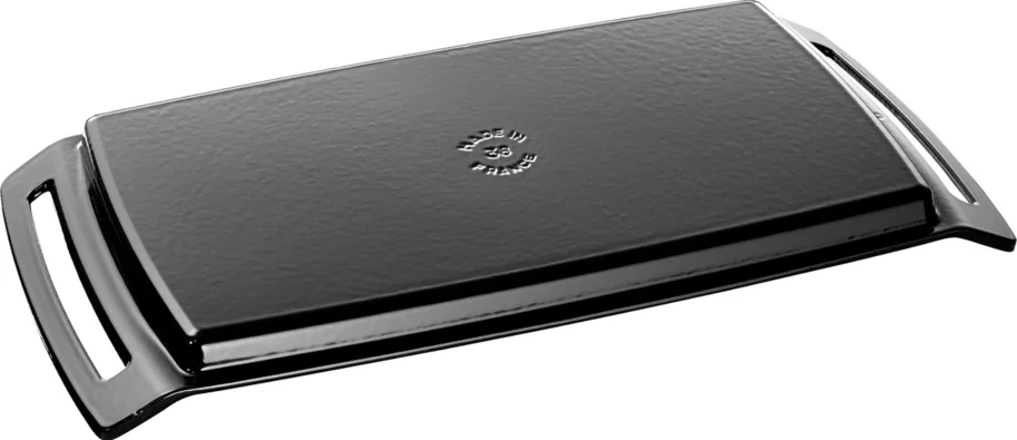 Teppanyaki- und Grill- Platte, schwarz, 48x25cm