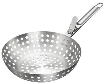 Grillwok, Edelstahl