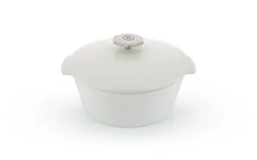 RVL 2 Kasserolle rund, Ø26cm, 3.4l, weiss, Induktion