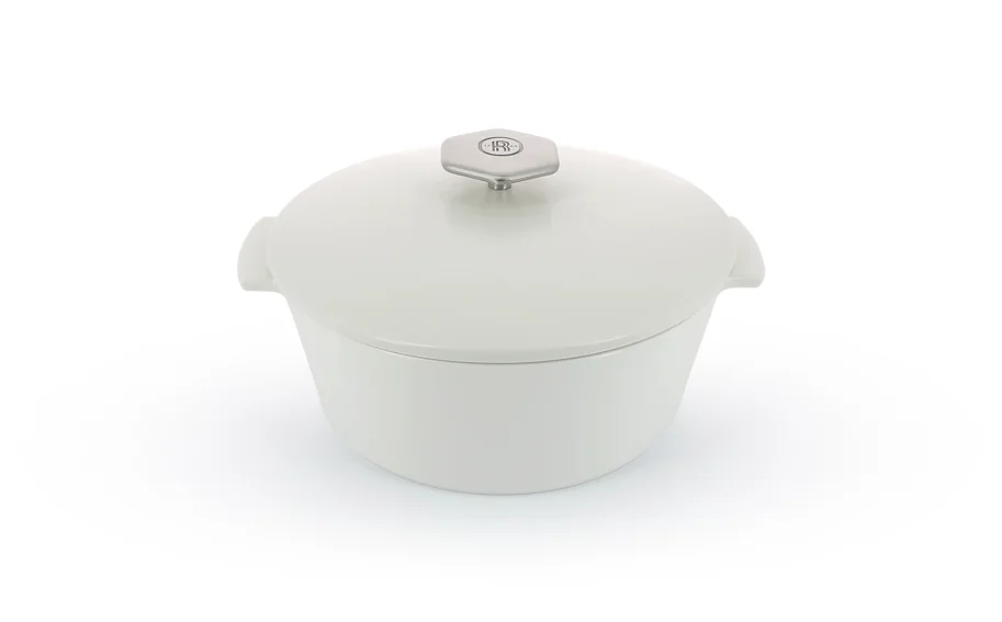 RVL 2 Kasserolle rund, Ø26cm, 3.4l, weiss, Induktion