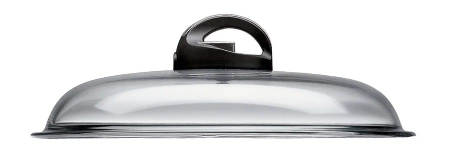 Glasdeckel mit Dampfventil hoch D26cm